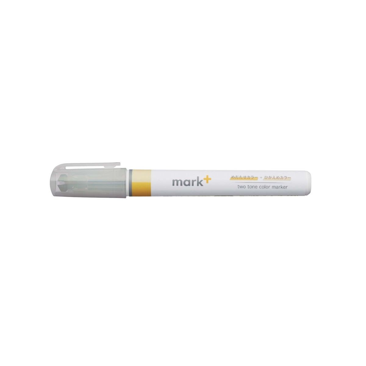 Kokuyo Μαρκαδόρος Υπογράμμισης Mark+ 2 Αποχρώσεων Yellow