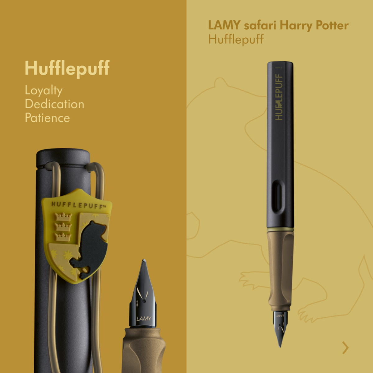 Lamy Safari Harry Potter Special Edition 2025 Hufflepuff Πένα M