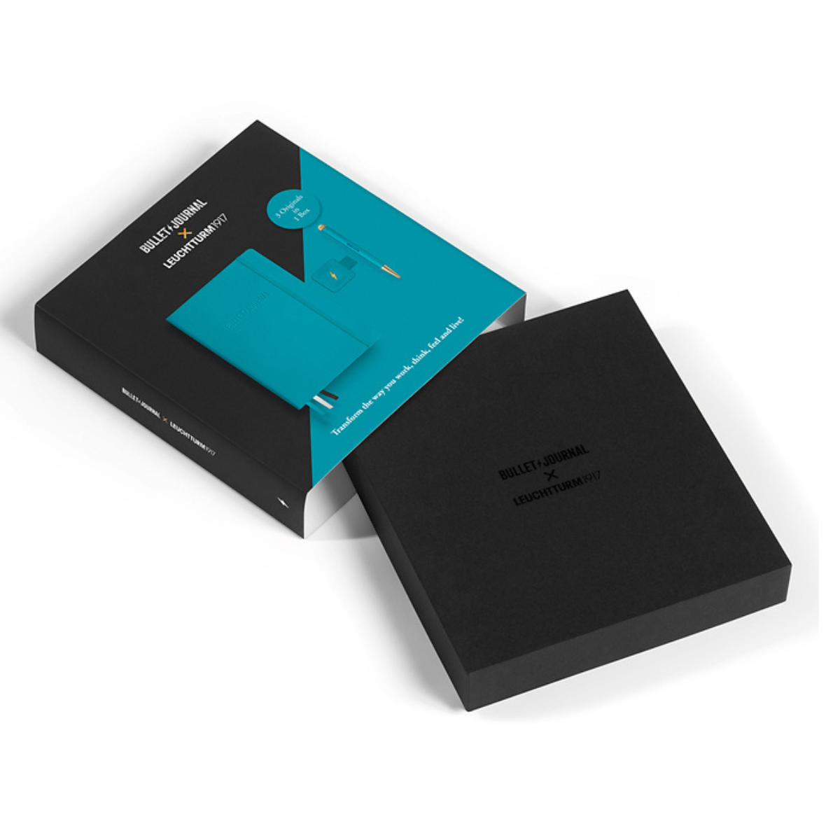 LEUCHTTURM1917 Bullet Journal Collector's Turquoise Σετ Σημειωματάριο, Στυλό & Pen Loop