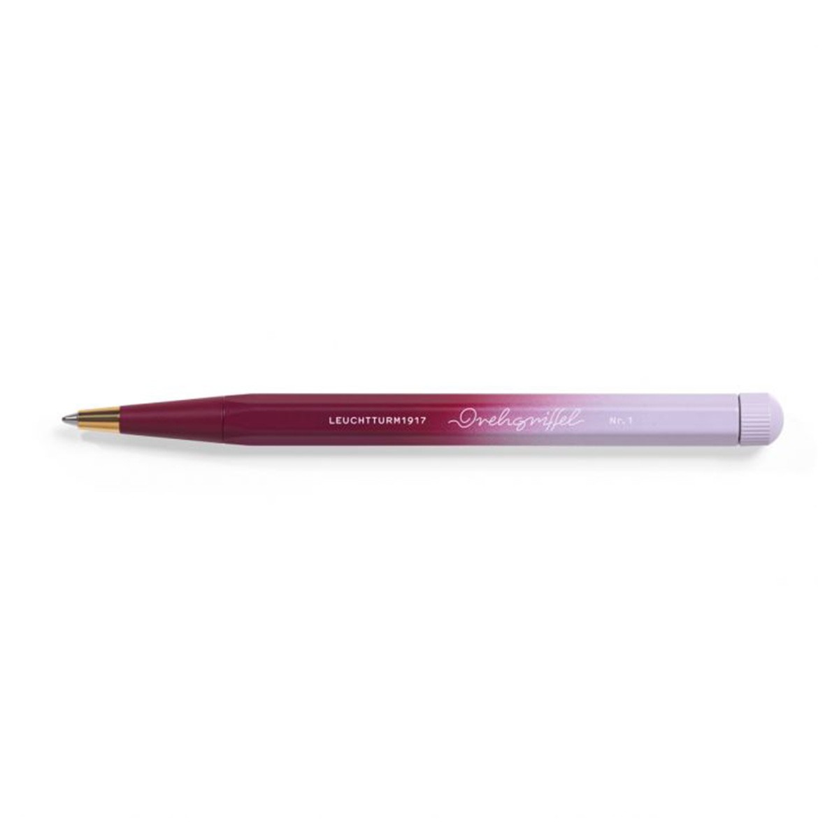 LEUCHTTURM1917 Drehgriffel Nr. 1 Στυλό Διαρκείας Gradient Edition Port Red -Lilac