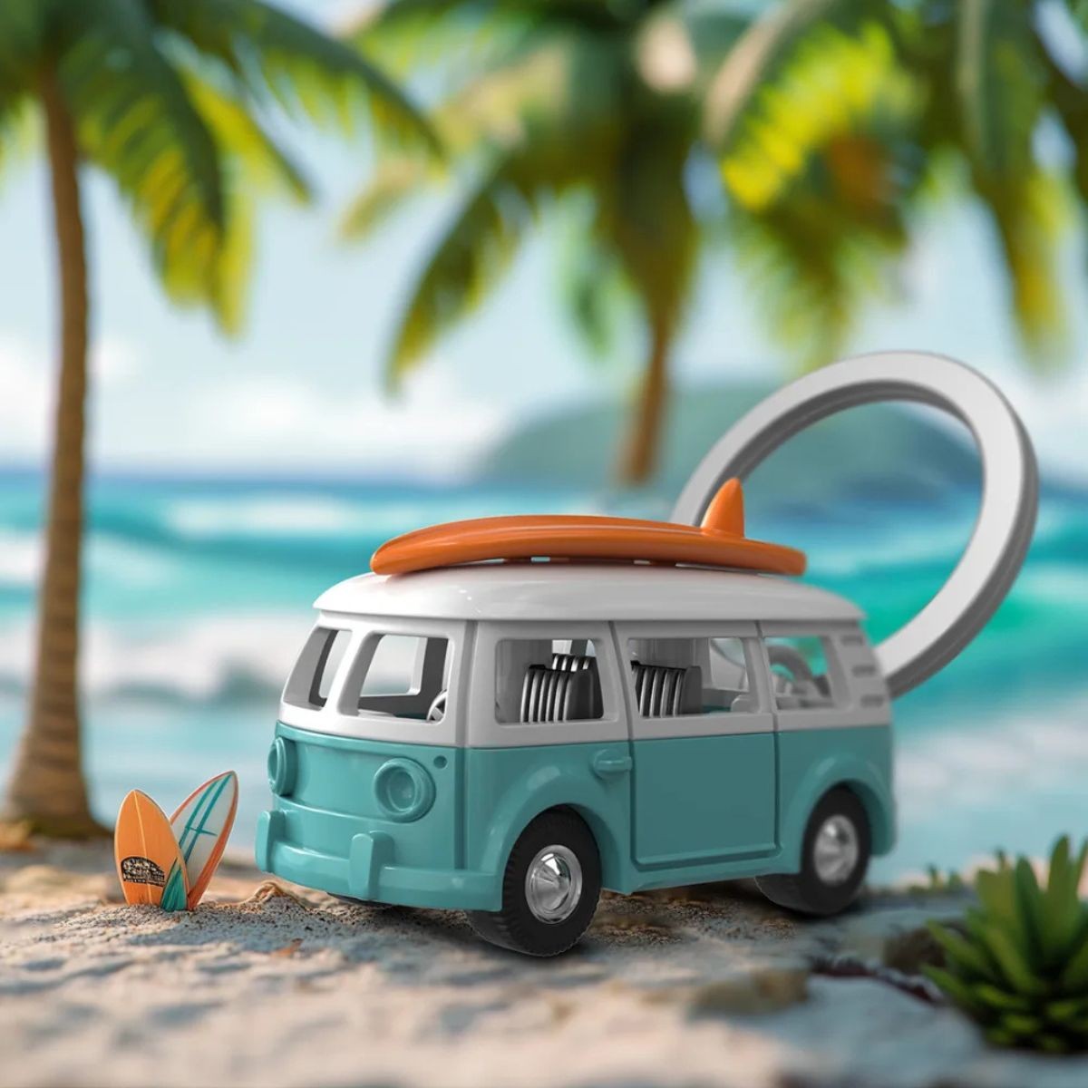 Metalmorphose Μπρελόκ On the Road Collection Surfer Van