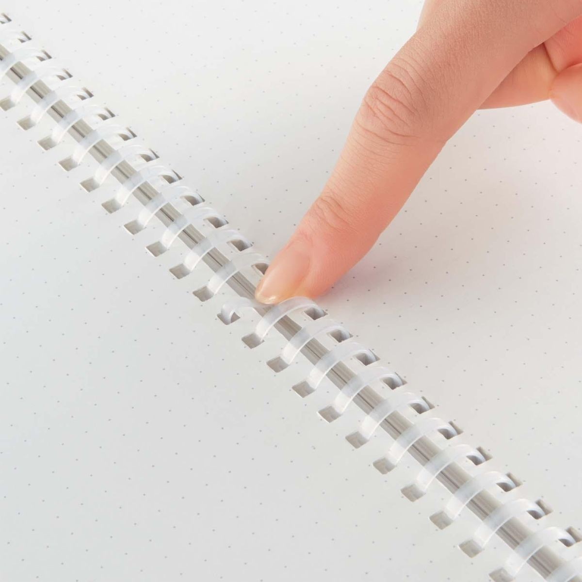 Σημειωματάριο Soft Ring A5 Dot Grid Clear