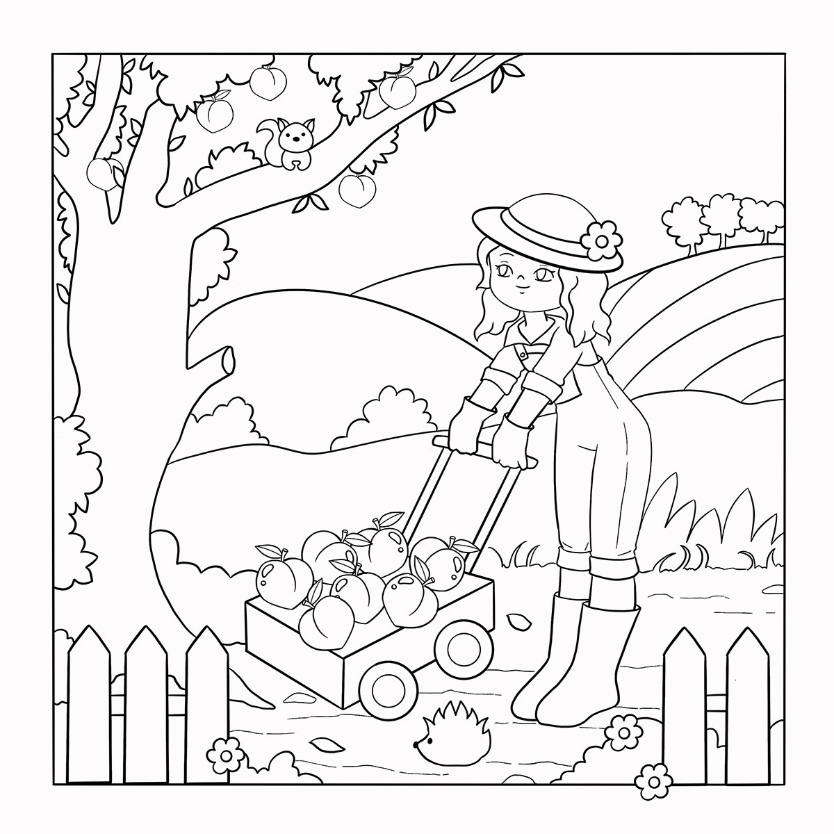 Sunshine & Smiles Coloring Book