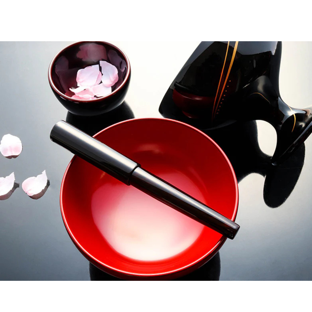 Wancher Sekai Aizu Urushi Πένα - Ebony