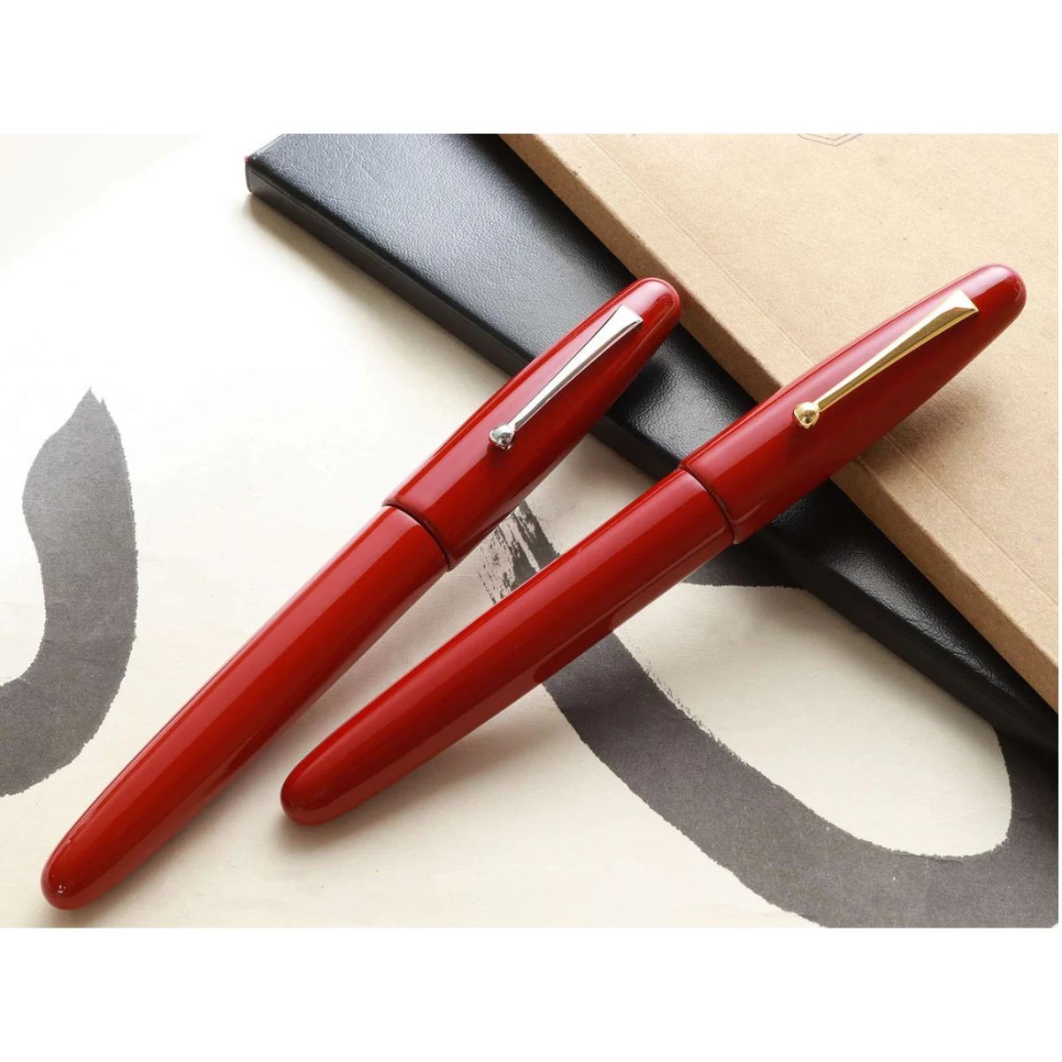 Wancher True Urushi Πένα - Red
