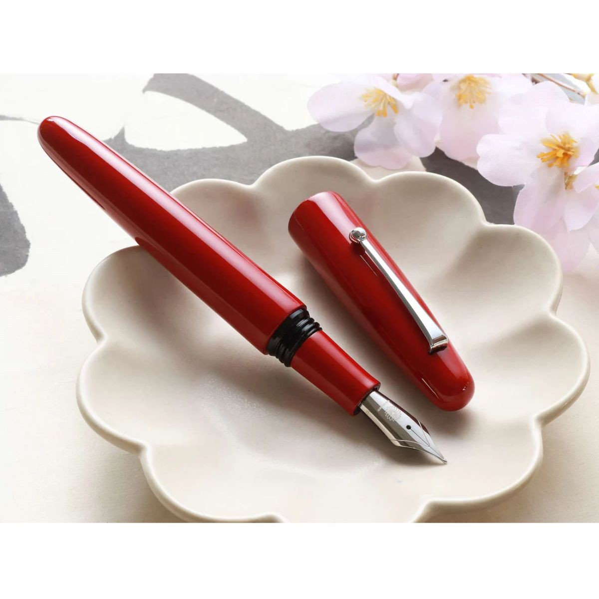 Wancher True Urushi Πένα - Red