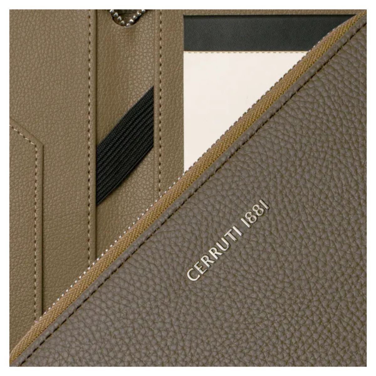 Cerruti 1881 Φάκελος Conference Folder A5 Hamilton Taupe