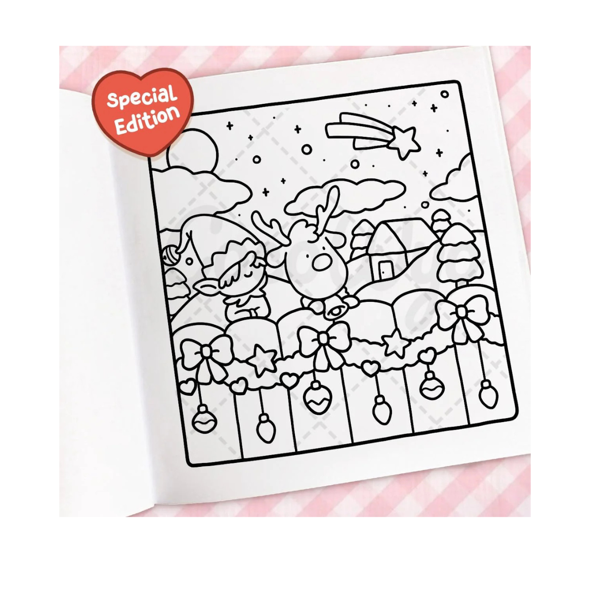 Coco Wyo Cozy Christmas - Coloring Book