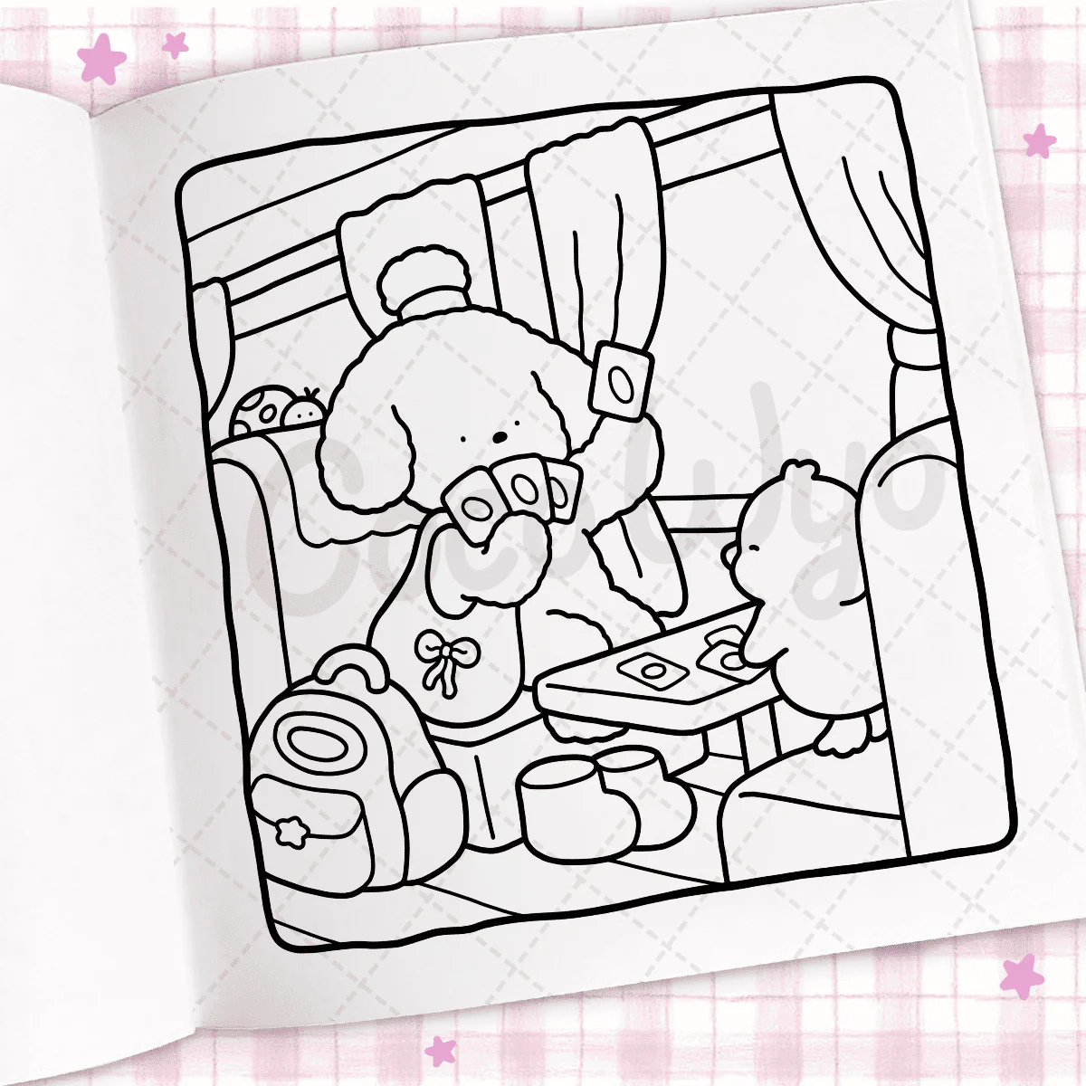 Coco Wyo Cozy Days - Coloring Book