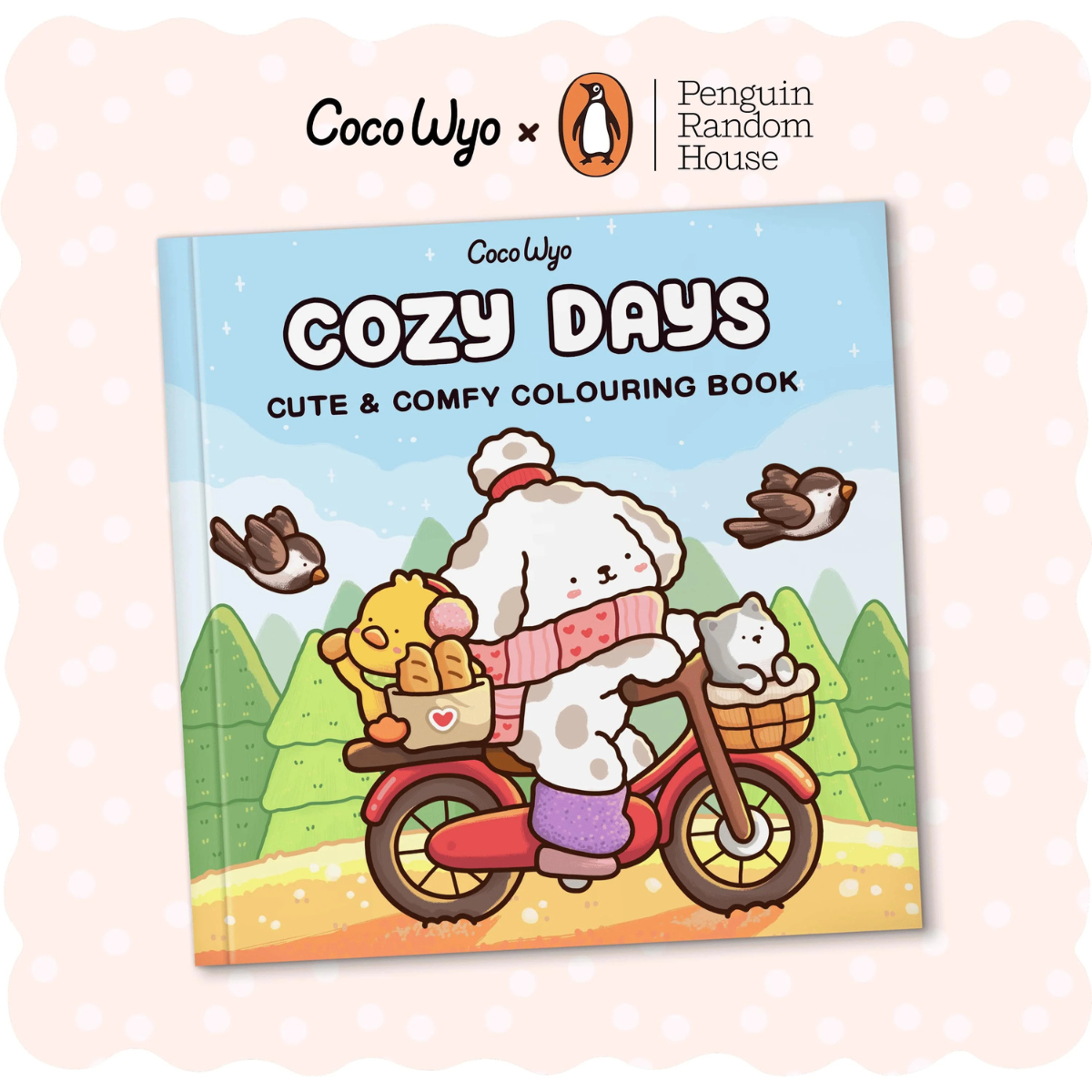 Coco Wyo Cozy Days - Coloring Book