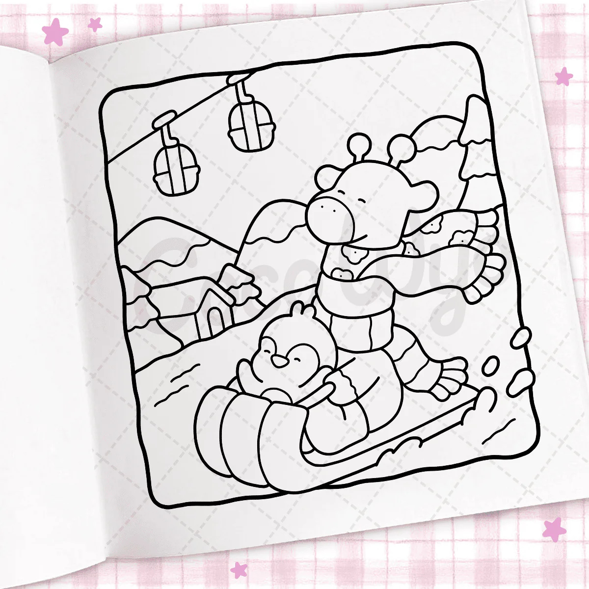 Coco Wyo Cozy Days - Coloring Book
