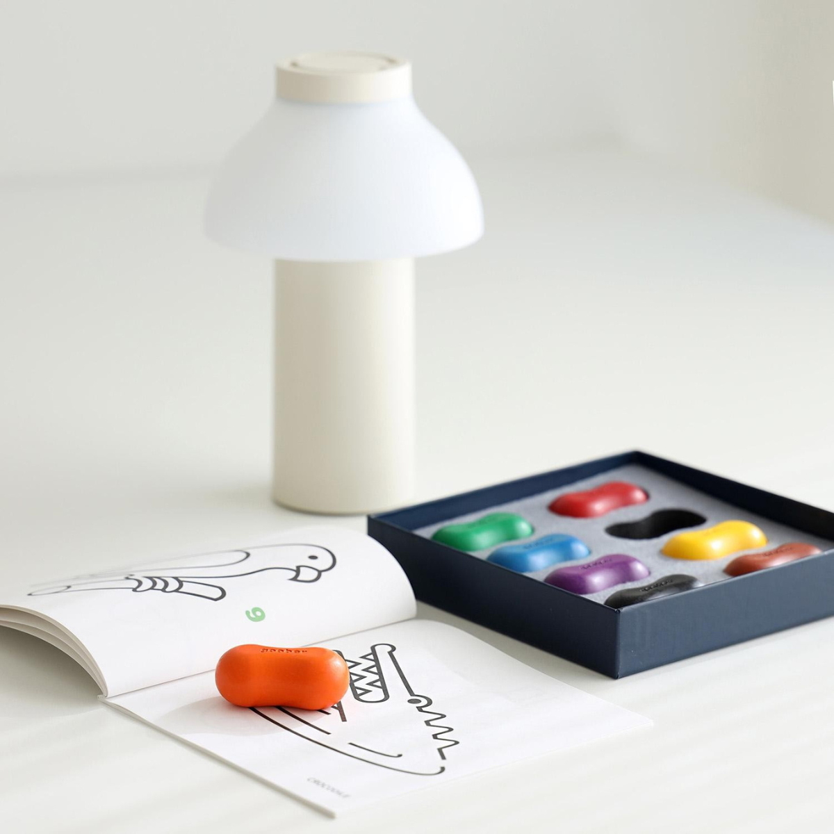 Goober Σετ Κραγιόν Crayon Peanut & Coloring Book