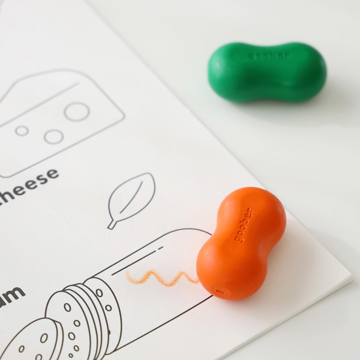 Goober Σετ Κραγιόν Crayon Peanut & Coloring Book