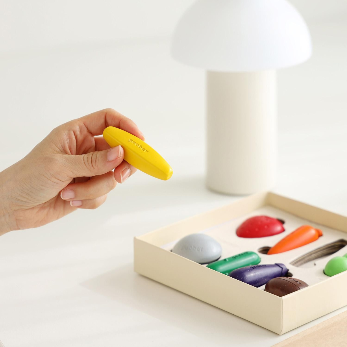 Goober Σετ Κραγιόν & Coloring Book Crayon Farm