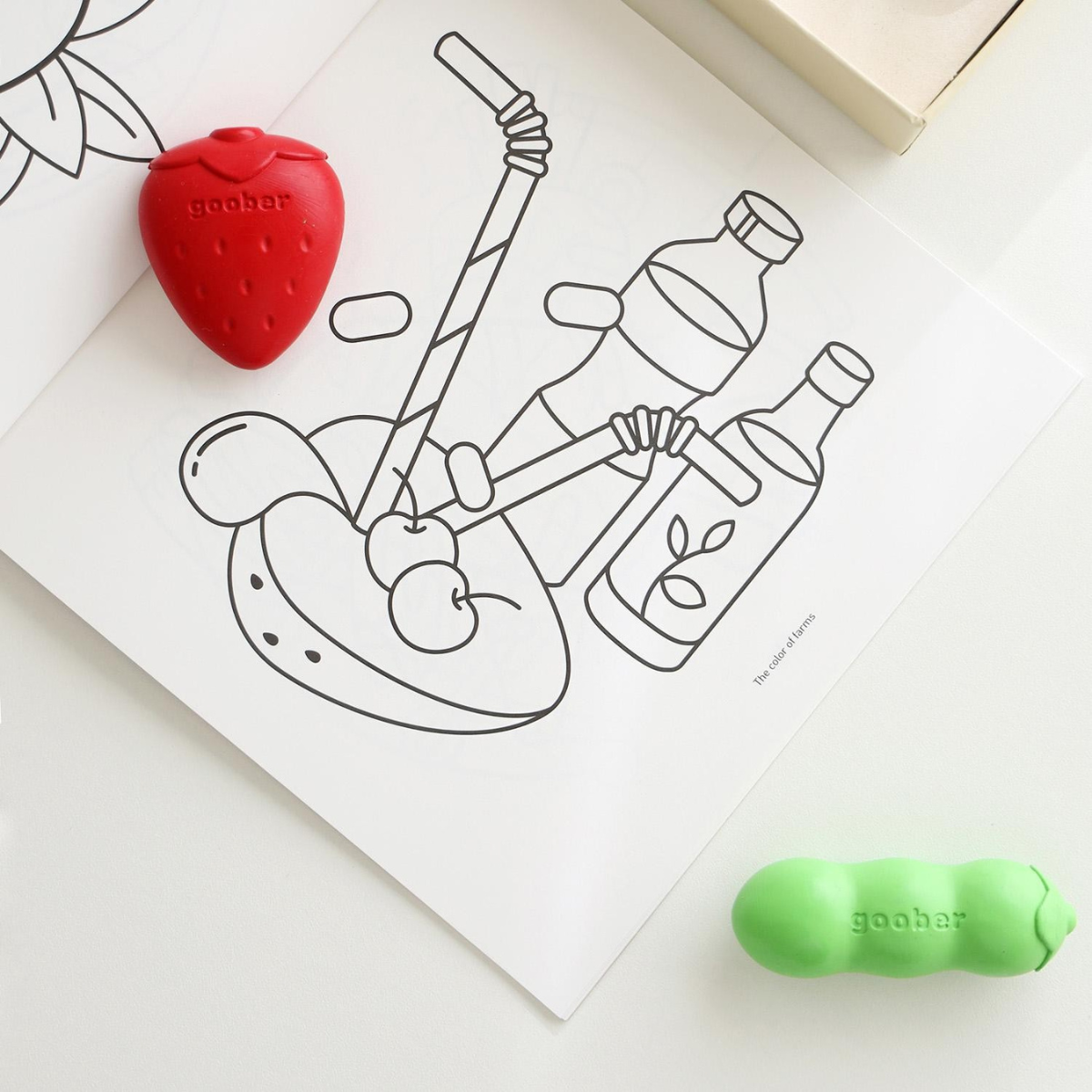 Goober Σετ Κραγιόν & Coloring Book Crayon Farm
