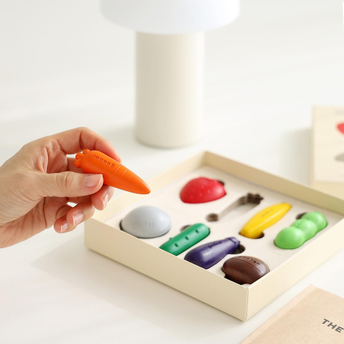 Goober Σετ Κραγιόν & Coloring Book Crayon Farm