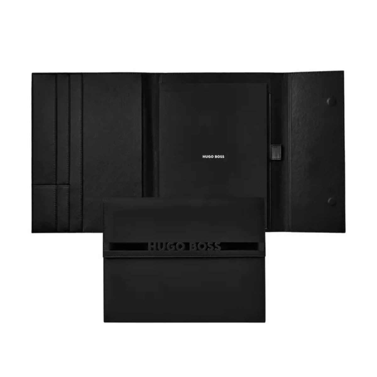 HUGO BOSS Φάκελος A4 Cloud Ματ Μαύρο