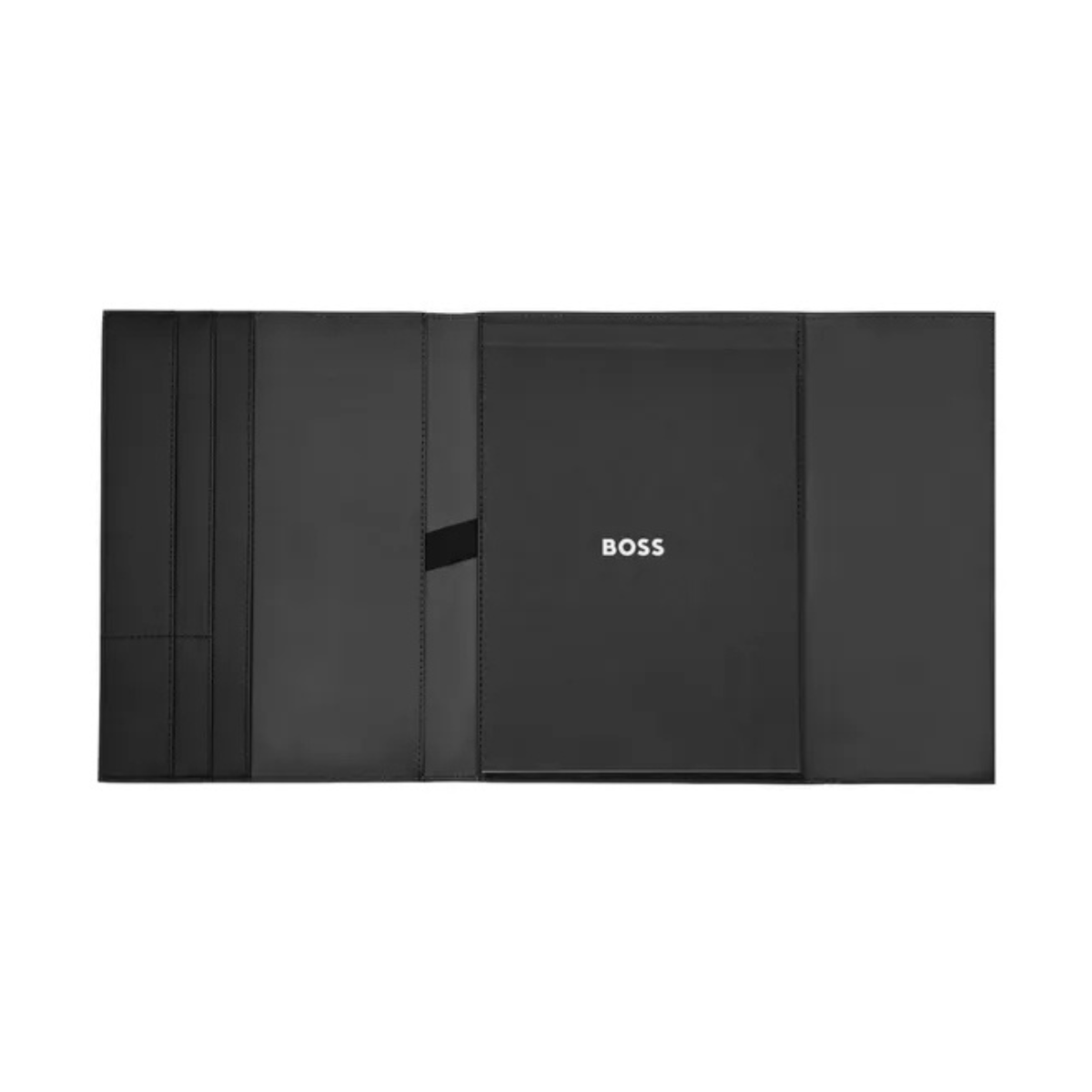 HUGO BOSS Φάκελος A4 Double B Black & Gun