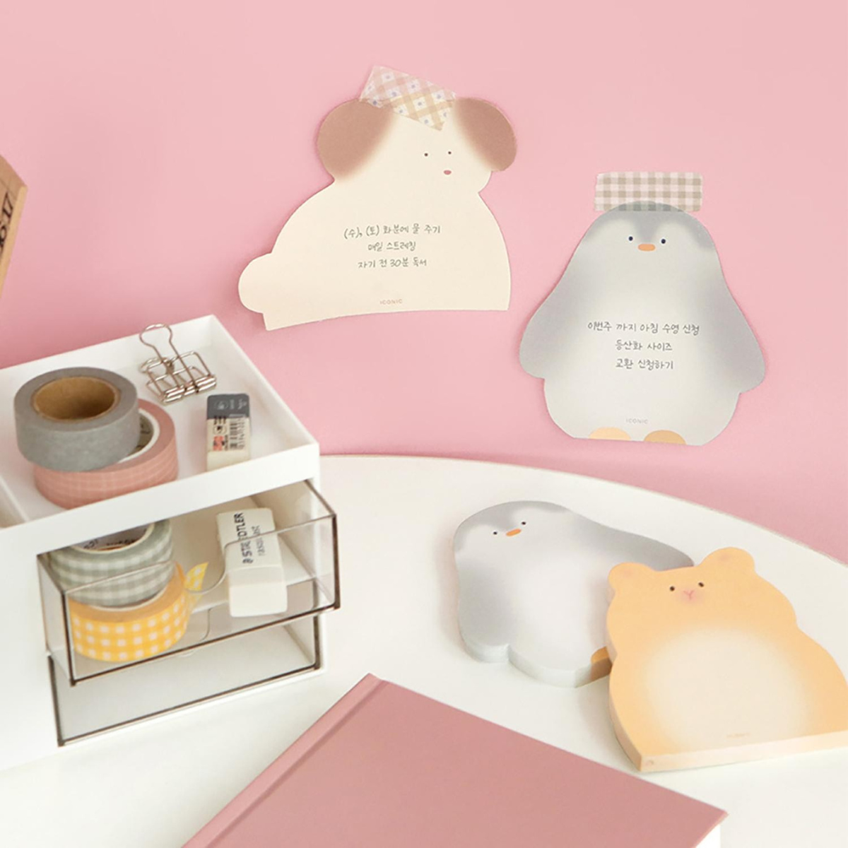 Iconic Αυτοκόλλητα Χαρτάκια Animal Memo Pad 06 Cat