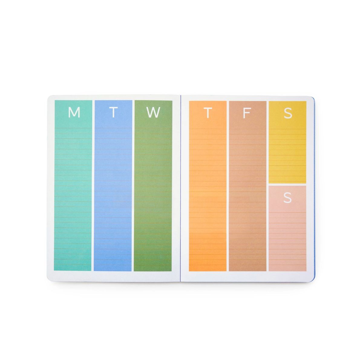 Kikkerland Εβδομαδιαίο Planner Inkerie Undated 25 x 18 cm