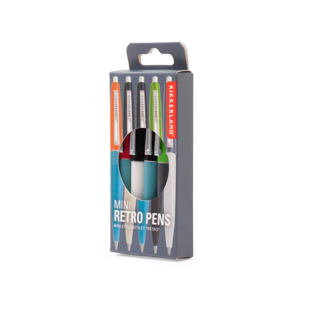 Kikkerland Σετ 5 Ρετρό Στυλό Διαρκείας