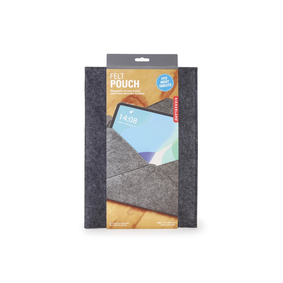 KIKKERLAND Τσόχινη Θήκη για Λάπτοπ Medium