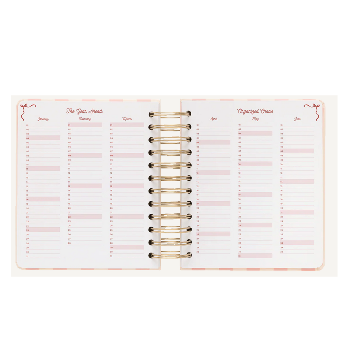 Kokonote Ημερήσιο Ημερολόγιο 2026 Venus Coquette