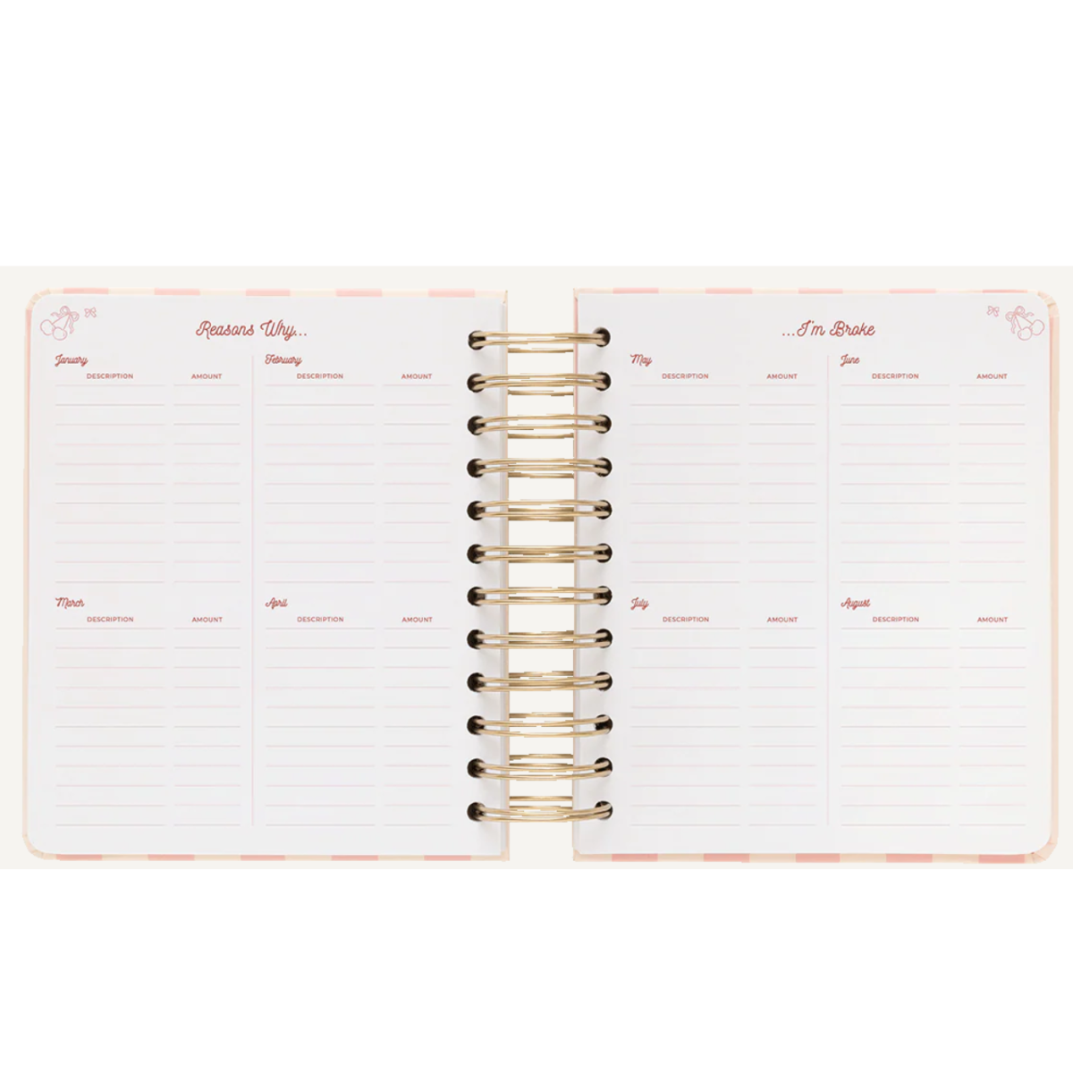 Kokonote Ημερήσιο Ημερολόγιο 2026 Venus Coquette