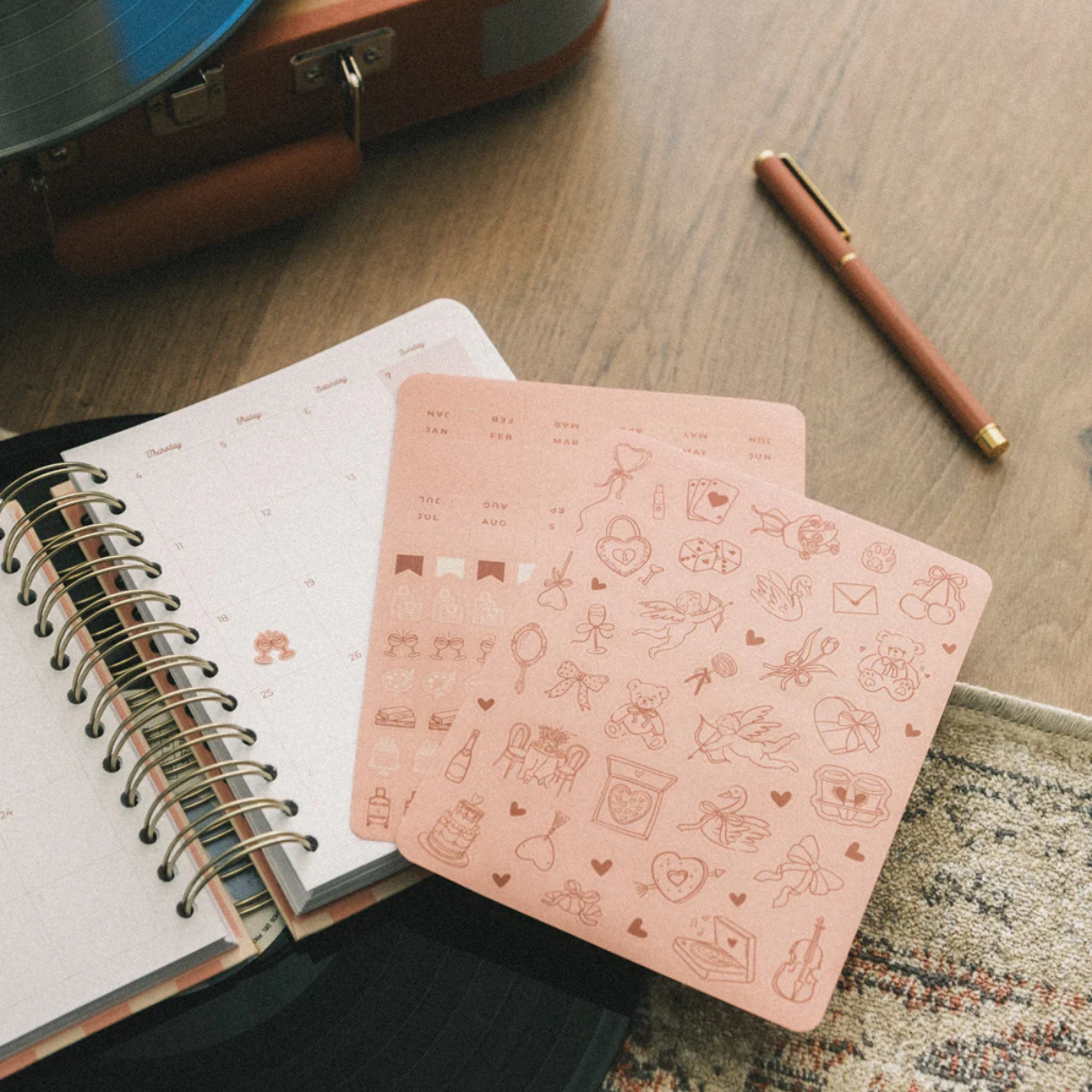 Kokonote Ημερήσιο Ημερολόγιο 2026 Venus Coquette