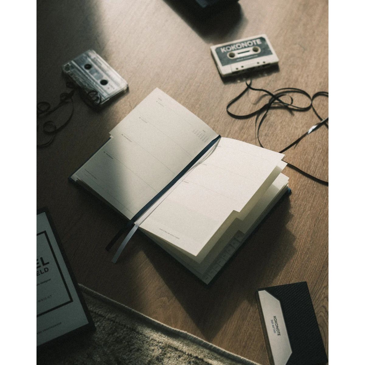 Kokonote Premium Εβδομαδιαίο Ημερολόγιο 2026 Classy Denim