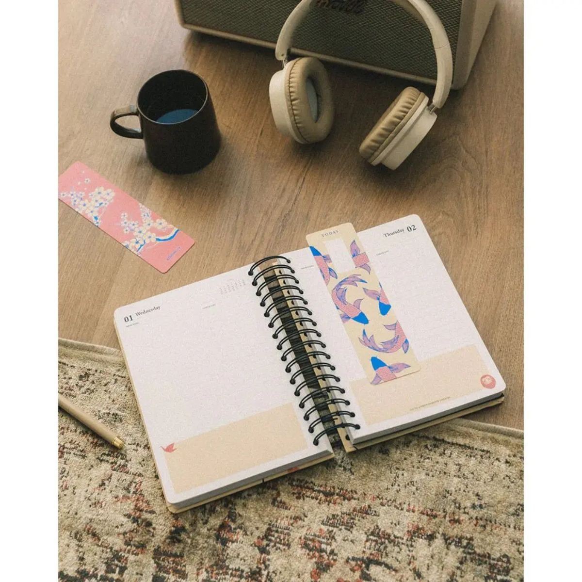 Kokonote Premium Εβδομαδιαίο Ημερολόγιο 2026 Muse Wabi Sabi