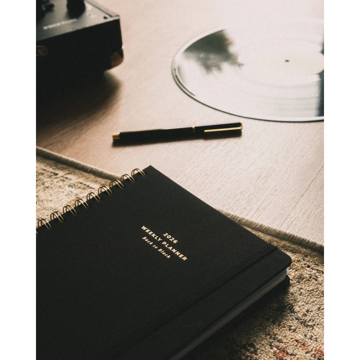 Kokonote Premium Εβδομαδιαίο Ημερολόγιο 2026 Σπιράλ Bambina - Back to Black