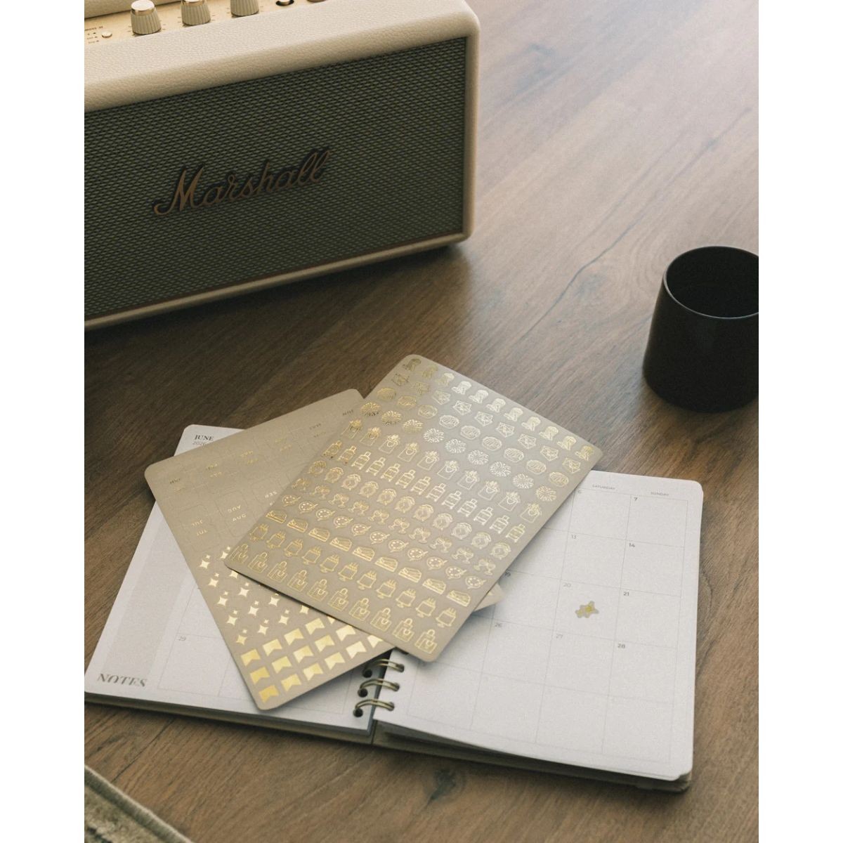 Kokonote Premium Εβδομαδιαίο Ημερολόγιο 2026 Σπιράλ Bambina - Misty Gray