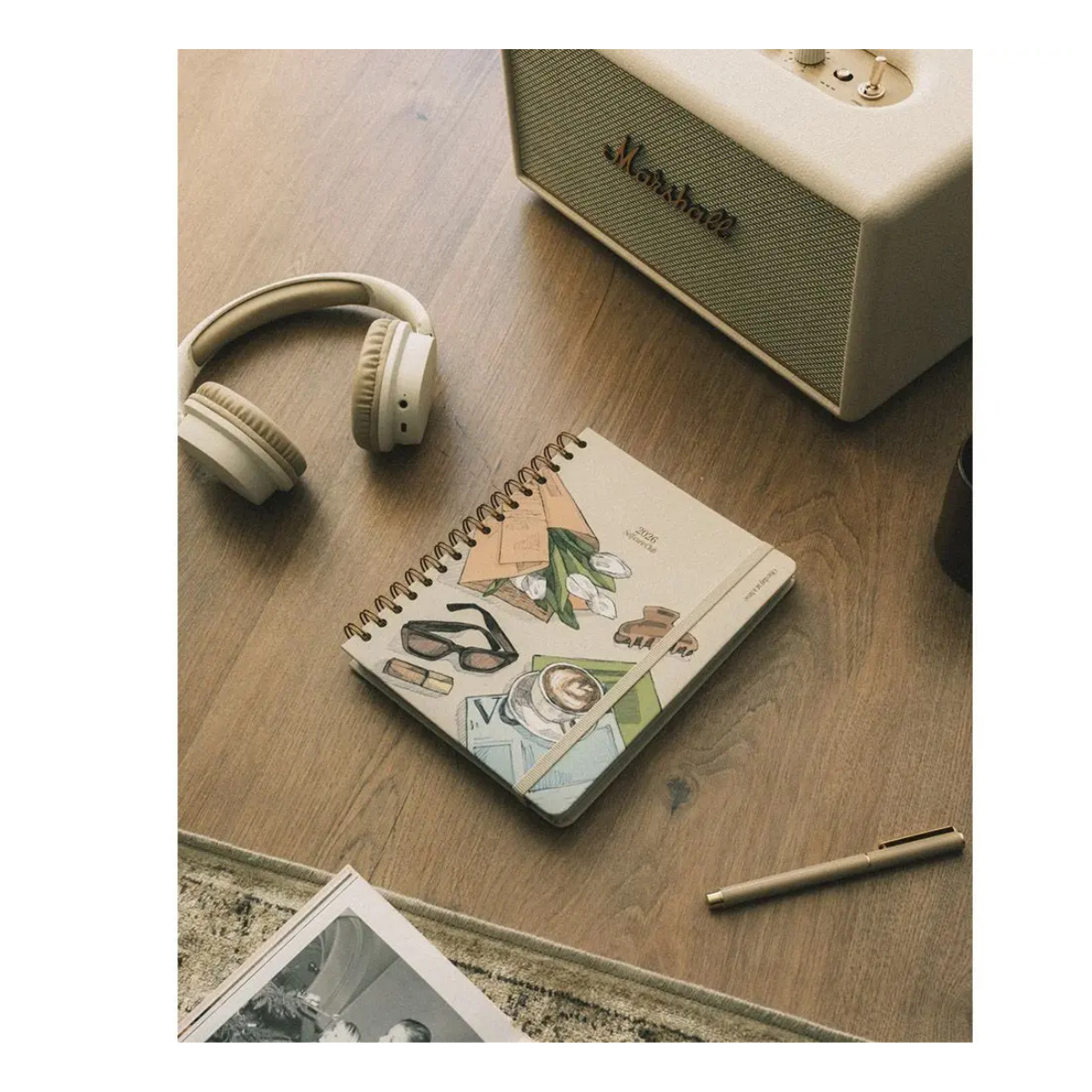 Kokonote Premium Εβδομαδιαίο Ημερολόγιο 2026 Σπιράλ Bambina Self Care Club