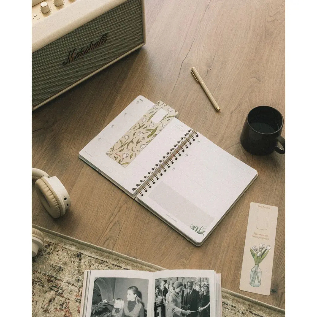 Kokonote Premium Εβδομαδιαίο Ημερολόγιο 2026 Σπιράλ Bambina Self Care Club