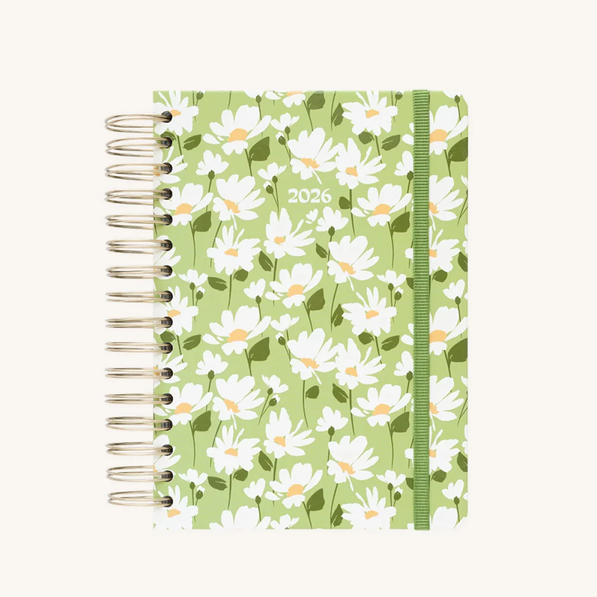 Kokonote Premium Σπιράλ Ημερήσιο Ημερολόγιο 2026 12μηνο Muse Daisy Cottage