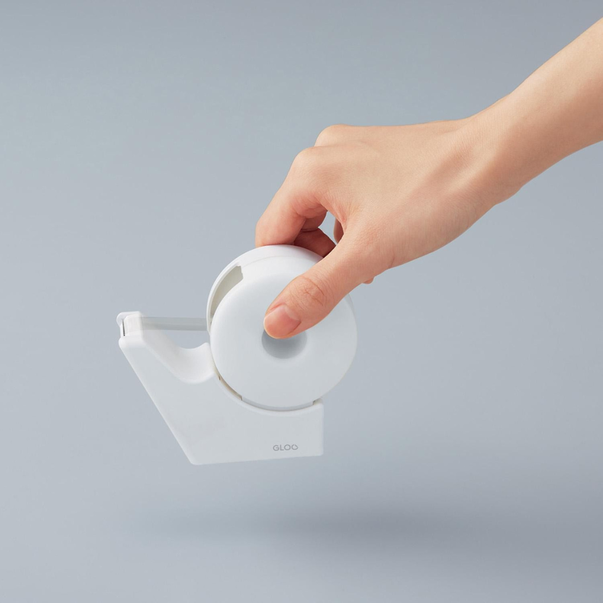 Kokuyo Μικρή Βάση για Σελοτέιπ Gloo Λευκή