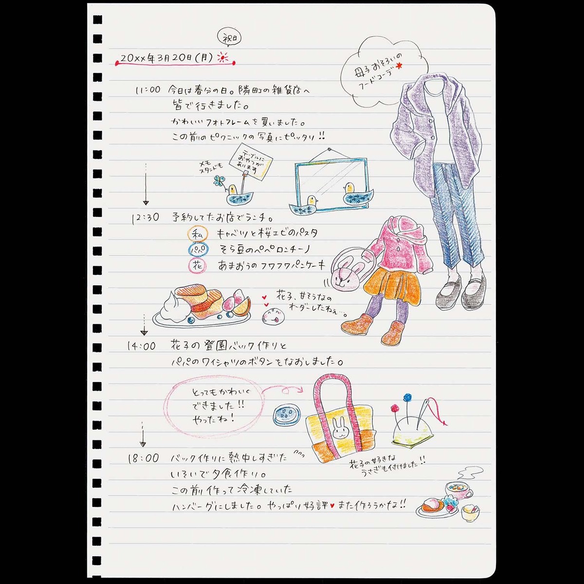 Kokuyo Σημειωματάριο Soft Ring A5 Natural Navy