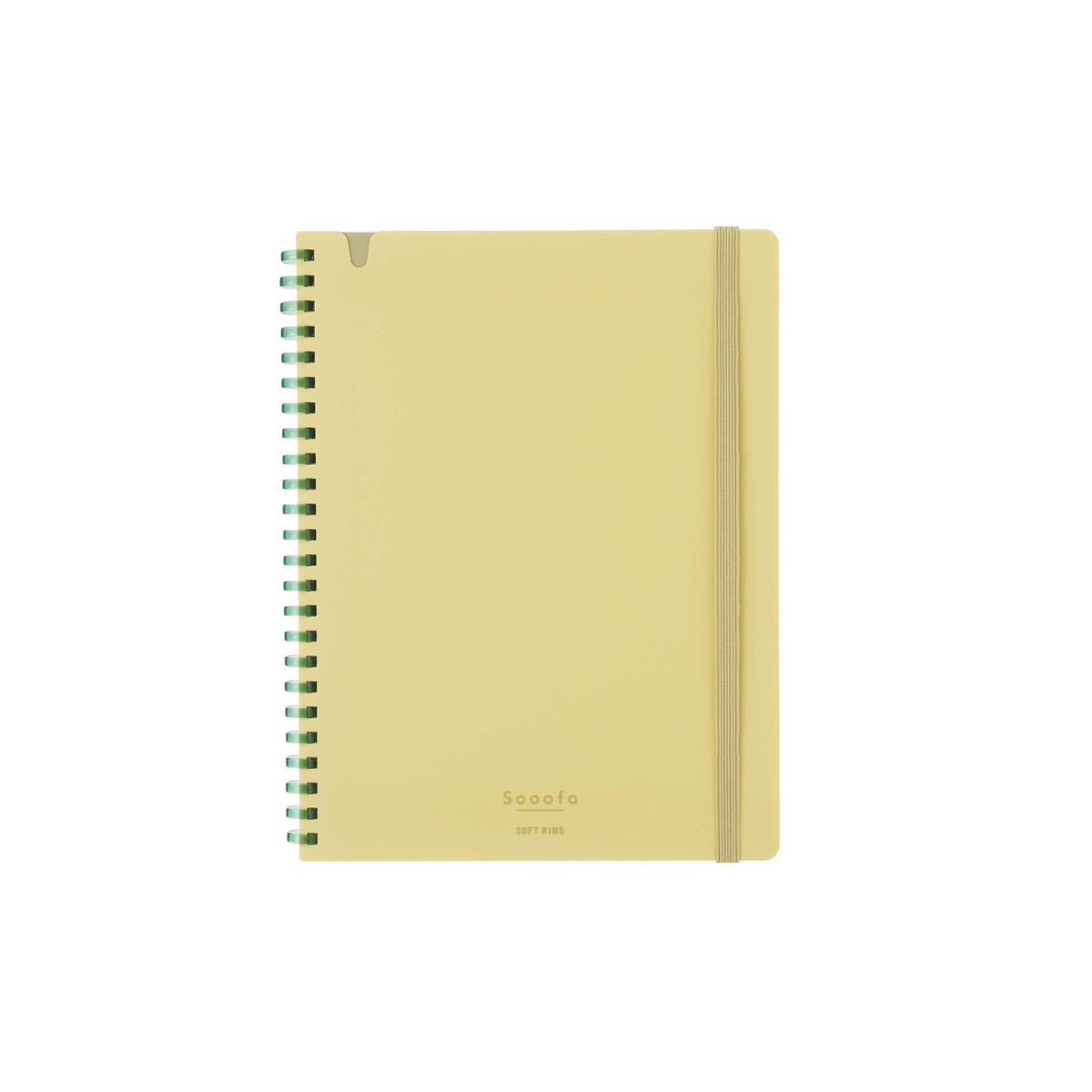 Kokuyo Σημειωματάριο Soft Ring Sooofa A5 Yellow