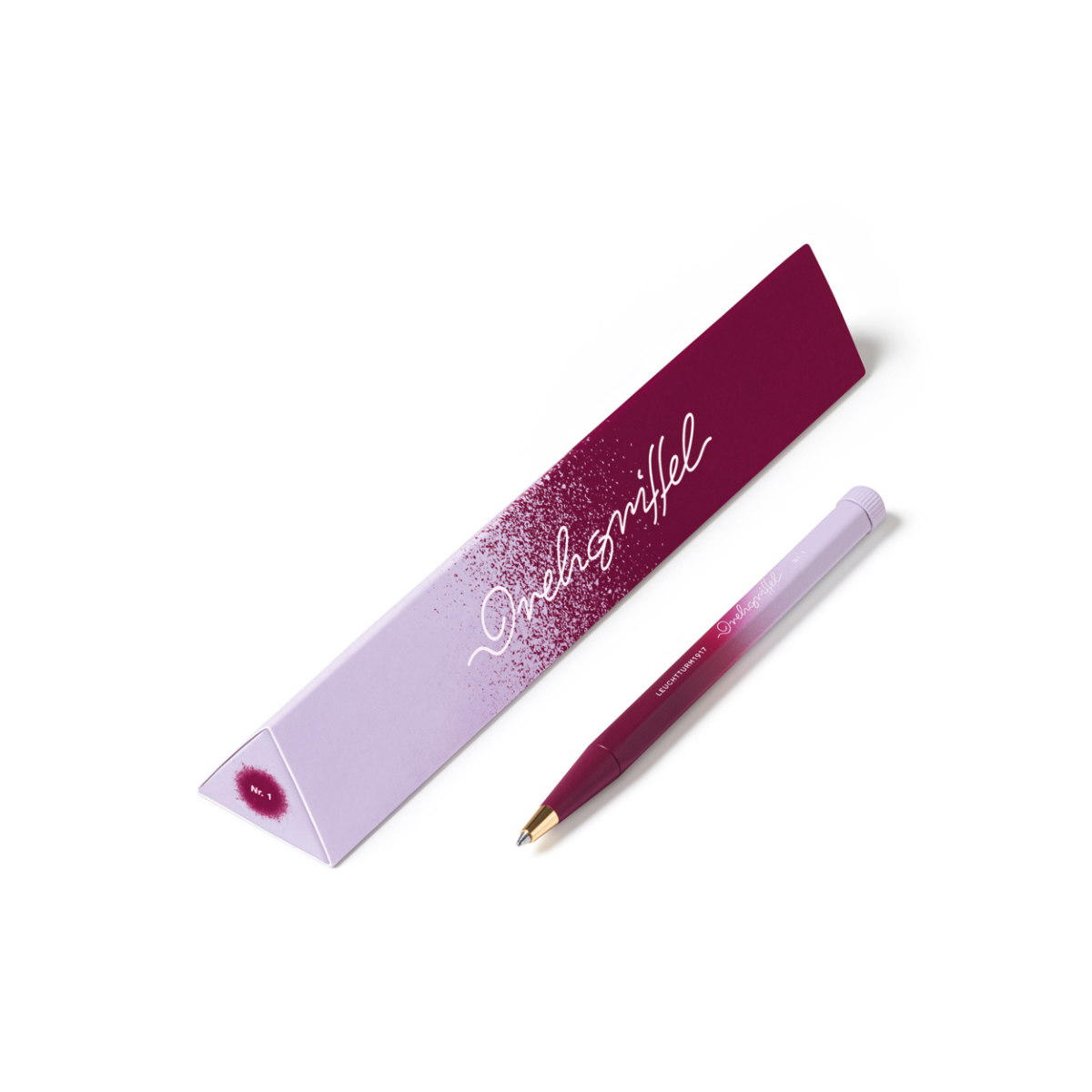 LEUCHTTURM1917 Drehgriffel Nr. 1 Στυλό Διαρκείας Gradient Edition Port Red -Lilac