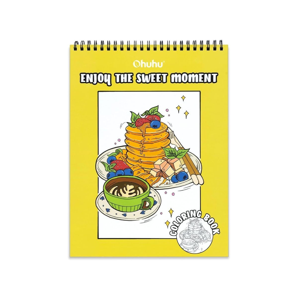 Ohuhu Honolulu B Σετ Μαρκαδόρων 320 Χρωμάτων Brush & Fine + ΔΩΡΟ 4 Coloring Books