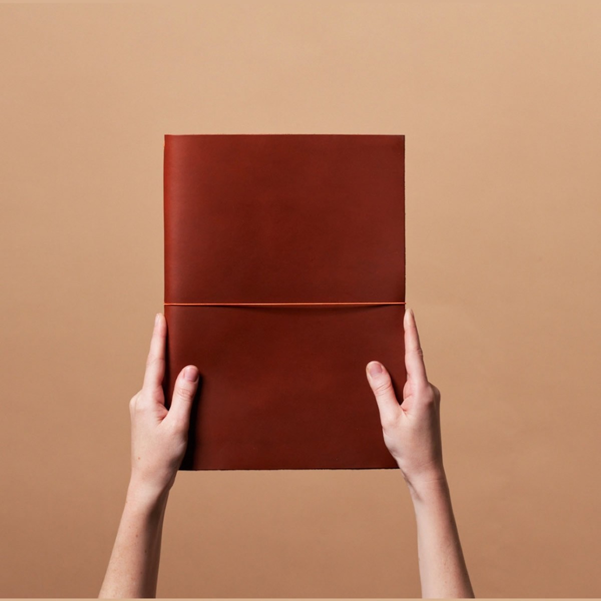 PAPER REPUBLIC Δερμάτινο Σημειωματάριο Grand Voyageur A4 - Cognac