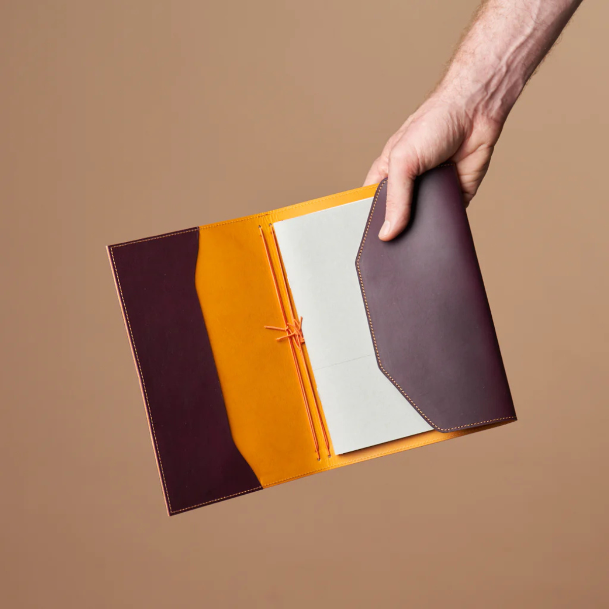 Paper Republic Δερμάτινο Σημειωματάριο Le Trifold Α5 Venezia & Firenze