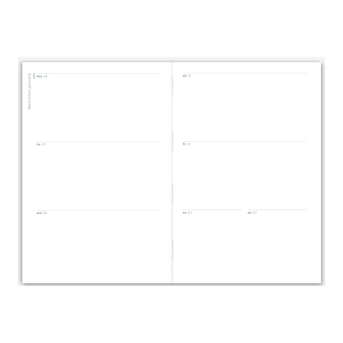 Paper Republic Εβδομαδιαίο Ημερολόγιο XL 2026