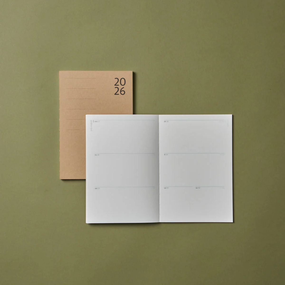 Paper Republic Εβδομαδιαίο Ημερολόγιο XL & Notes 2026
