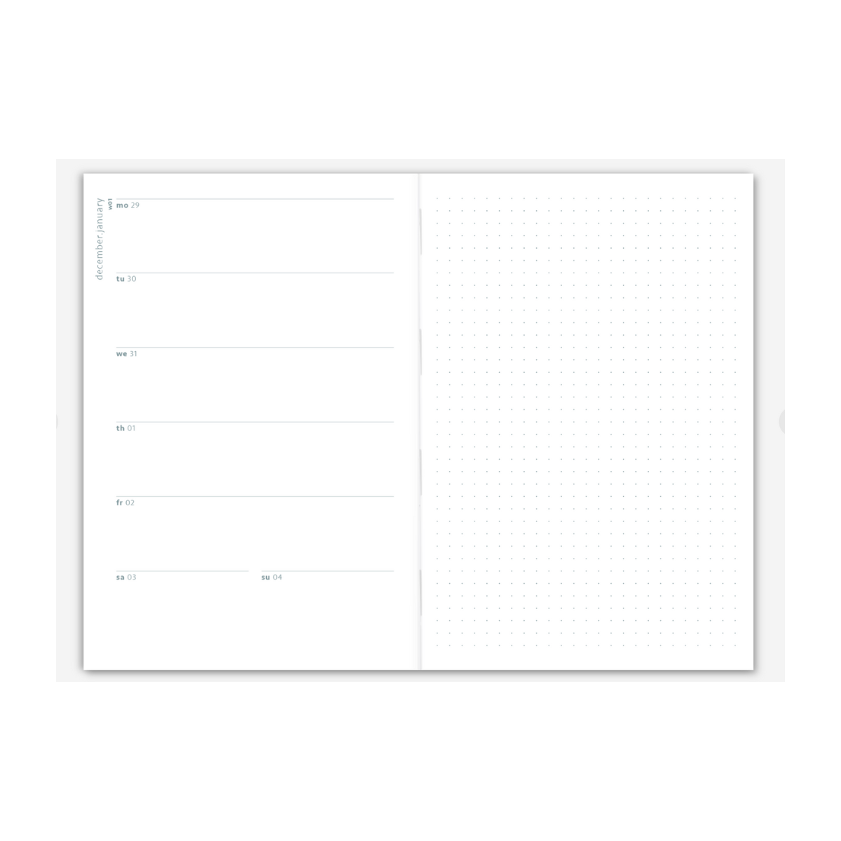 Paper Republic Εβδομαδιαίο Ημερολόγιο XL & Notes 2026