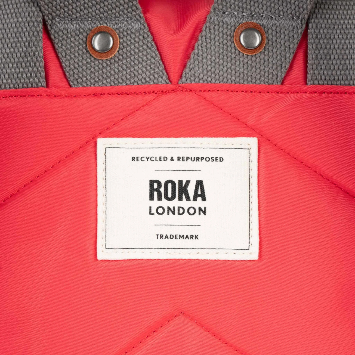 ROKA London Camden P Σακίδιο Πλάτης Poppy από Ανακυκλωμένο Nylon - Medium 17l