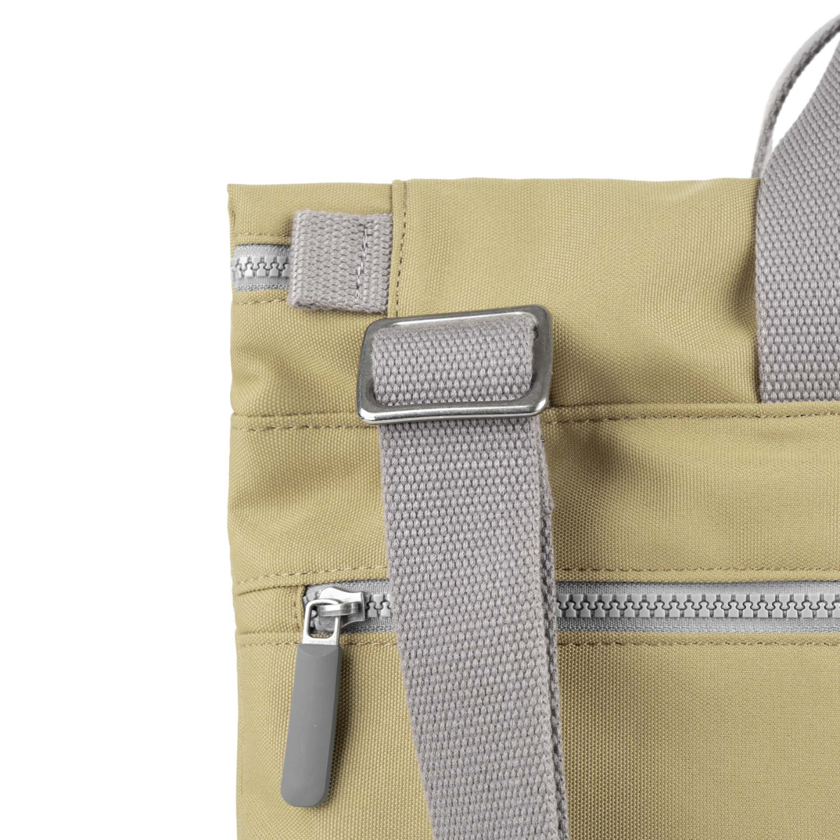 ROKA London Blackfriars Τσάντα Ώμου Messenger Khaki από Ανακυκλωμένο Canvas Large 4.2L