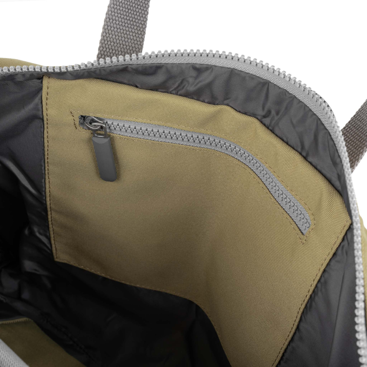 ROKA London Blackfriars Τσάντα Ώμου Messenger Khaki από Ανακυκλωμένο Canvas Large 4.2L