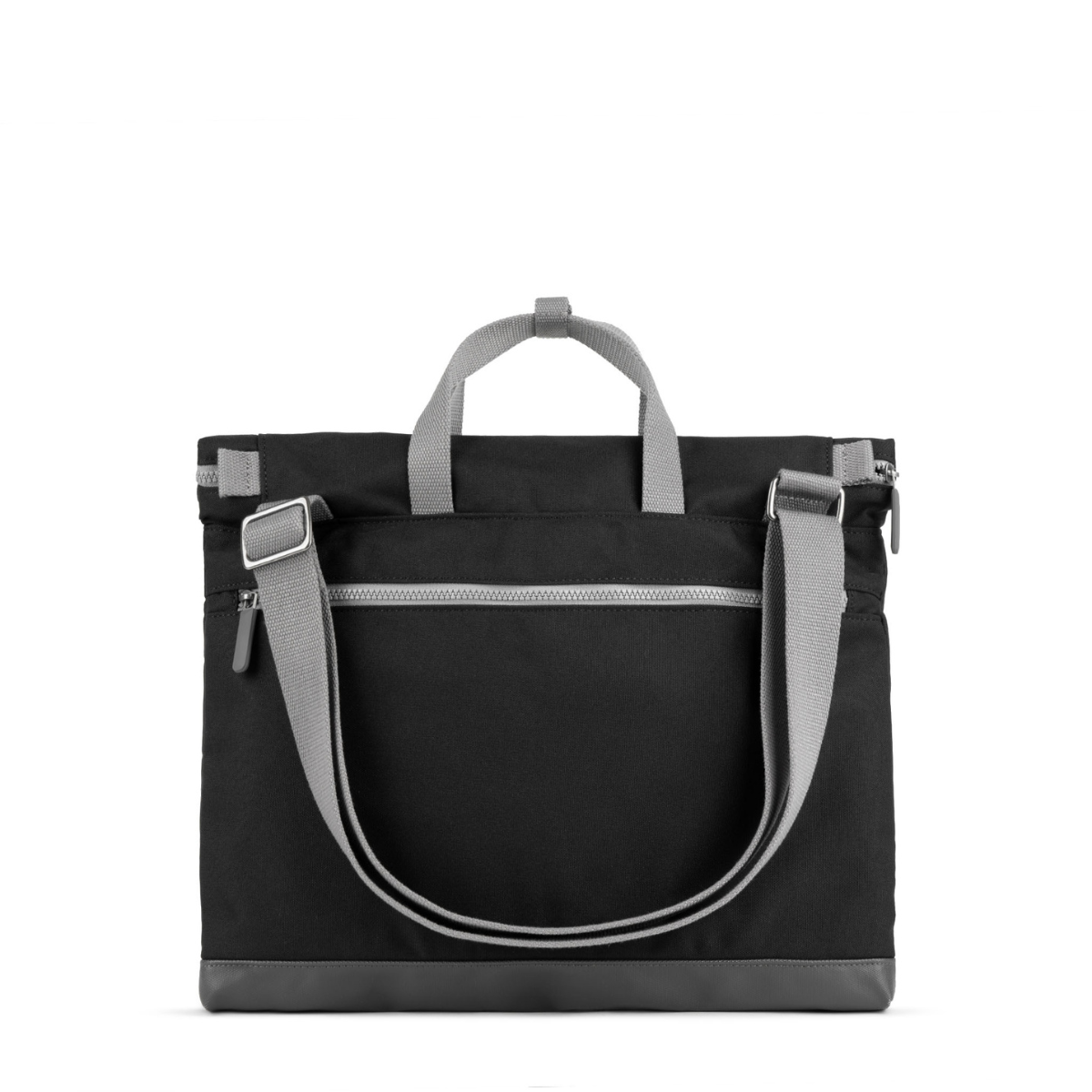 ROKA London Blackfriars Τσάντα Ώμου Messenger Ash από Ανακυκλωμένο Canvas Large 4.2L